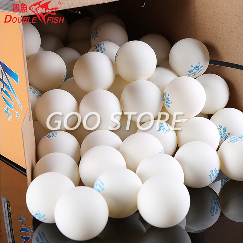 Table Tennis Olympics - 100個入り ダブルフィッシュ V40+ 1スター ABS 新プラスチック製