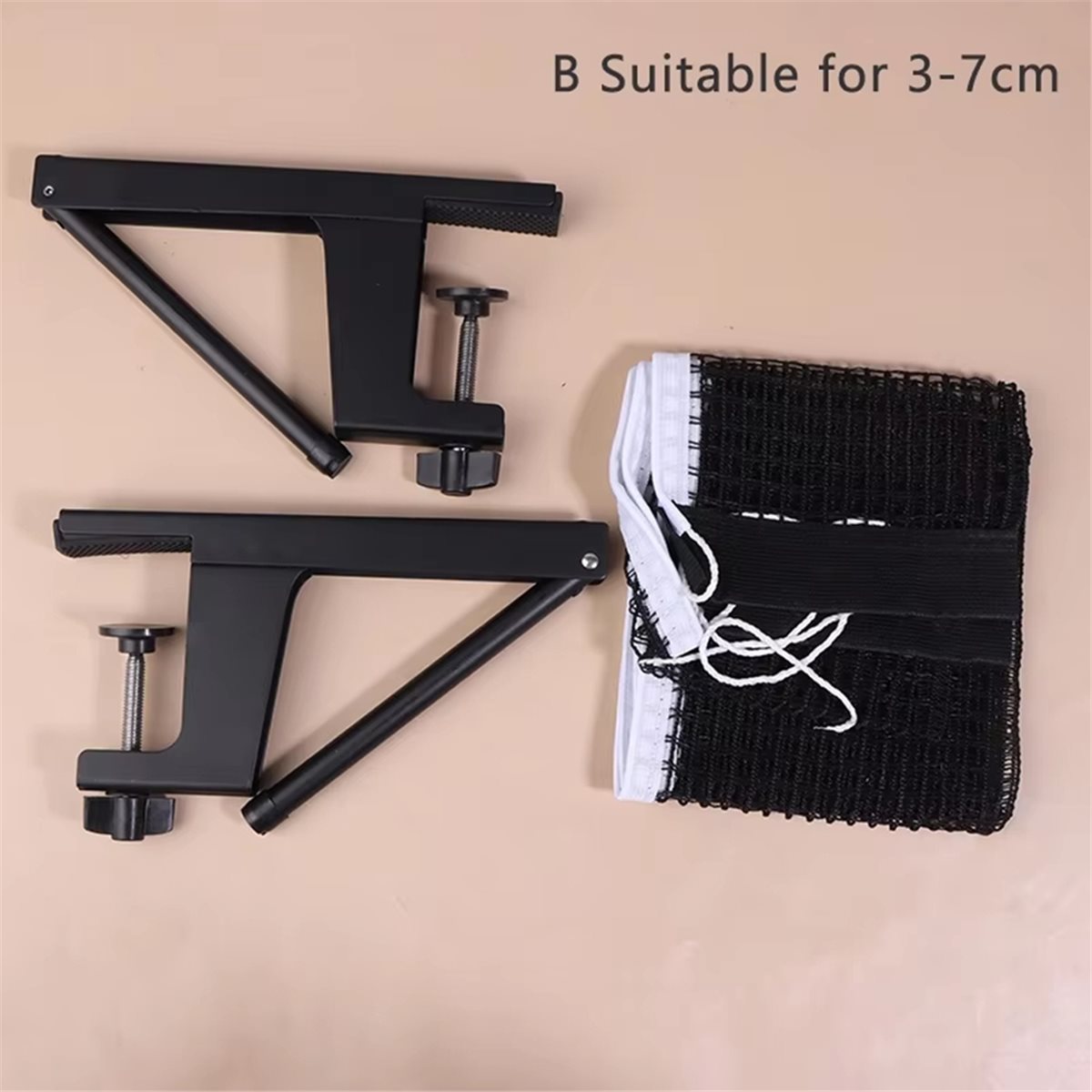Table Tennis Net - 標準クリップ式/ネジ式卓球メッシュネットプロフェッショナルポンテーブルネットラックキットアクセサリークランプタイプ
