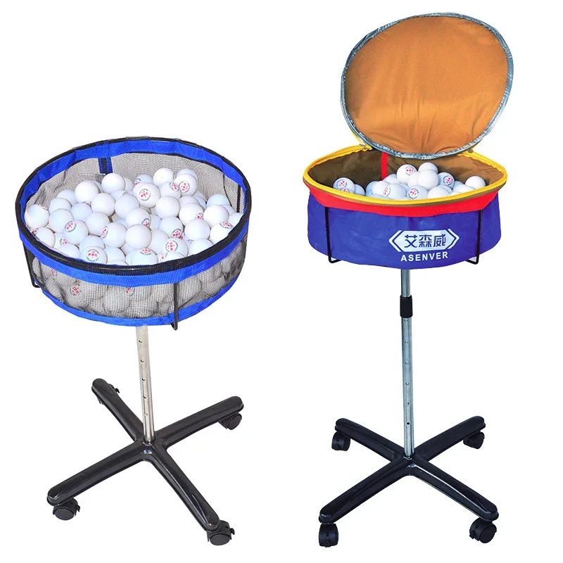 Table Tennis Olympics - 卓球トレーニングデバイス、専用マルチボールバスケット、コレクターセット、移動マルチボール収納盆地、テニスアクセサリー