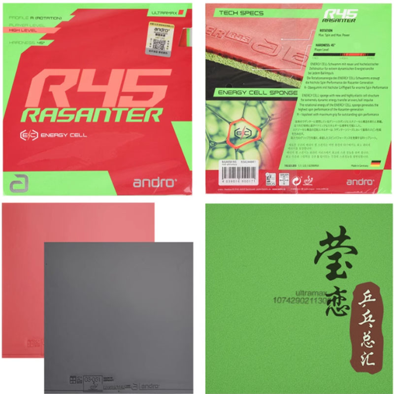 Table Tennis Racket - アンドロ・ラサンター R45 47 50 C45 48
