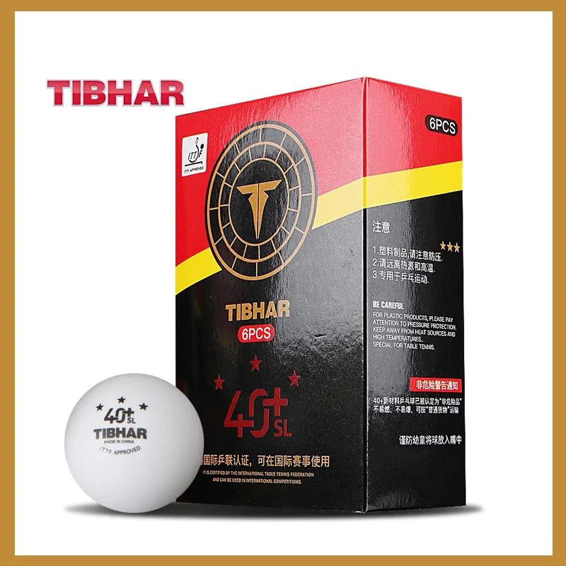 Table Tennis Pc - TIBHAR 3 スターシームレス卓球ボール 40+ 新しいプラスチック製 ITTF