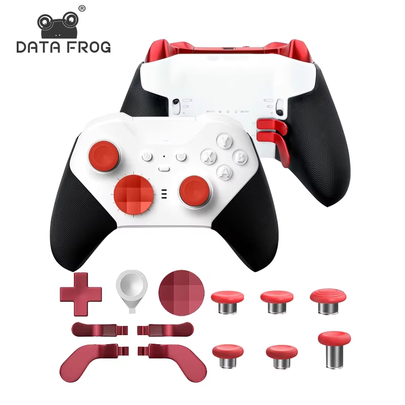 Table Tennis Xbox Game - データフロッグメタル D パッドトリガーパドル交換用サムスティック Xbox One エリートシリーズ