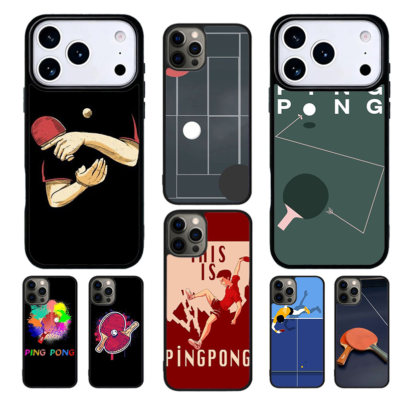 Table Tennis Pro - 卓球スポーツ柄スマホケース iPhone 17 16 15 14