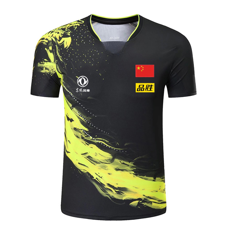 Table Tennis China - 男性と女性のためのテーブルテニスジャージ,サッカースポーツ,中国チーム,ショーツ,2022