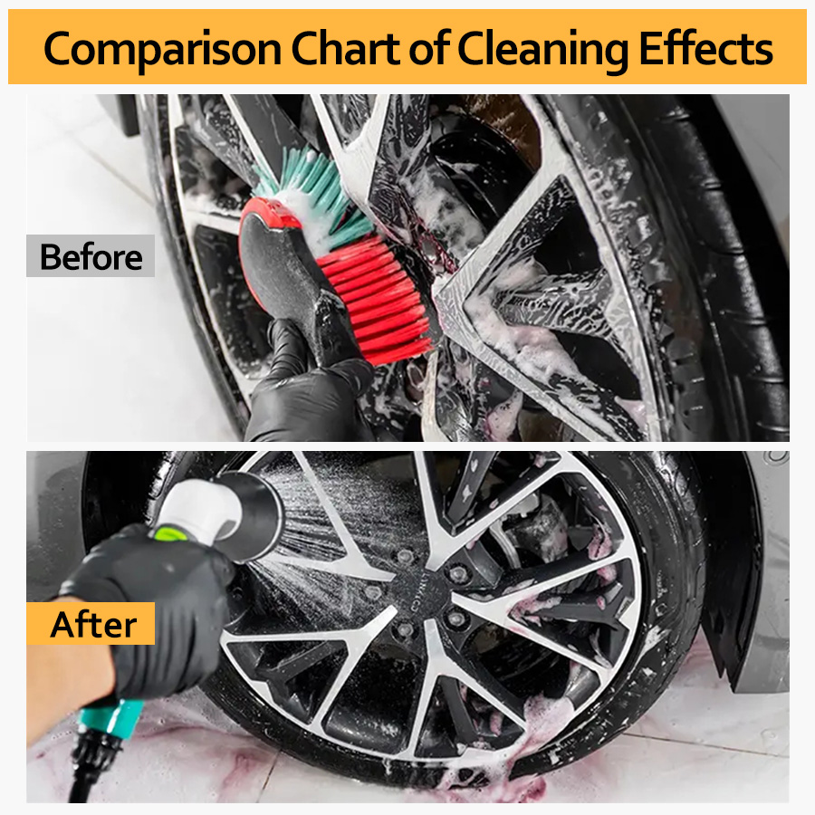 タイヤクリーナーフォームスプレー - 瞬間的に黒く輝くタイヤ - Rubber Cleaner Foam のレビューと価格