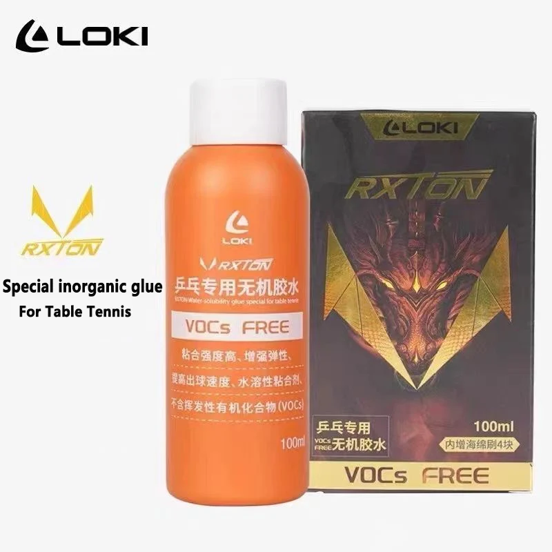 LOKI 水性接着剤 100ml 卓球ラケット用ウォーターグ - Table Tennis Racket のレビューと価格
