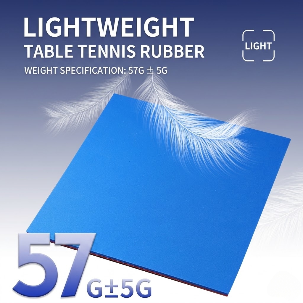 コクタク卓球ラケットラバーサウンドショックブルースポンジアン - Table Tennis Racket のレビューと価格
