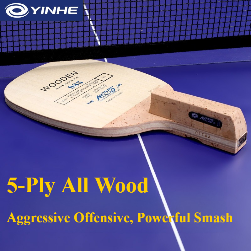 YINHE 985 日本製ペンホールド卓球ブレード 5層オー - Table Tennis In Japanese のレビューと価格