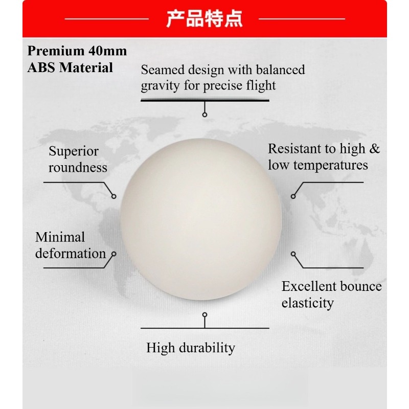 光る卓球ボール 暗闇で光るボール ABS新素材 シーム付き4 - Table Tennis Olympics のレビューと価格