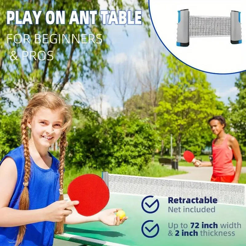 2026 ホット卓球ネットどこでも設置可能な格納式ラックスポ - Table Tennis Online のレビューと価格