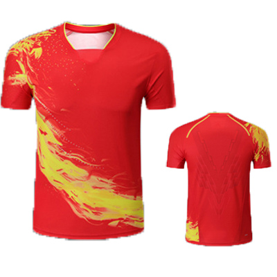 男性と女性のための卓球Tシャツ,中国チーム,ping Tシャ - Table Tennis China のレビューと価格