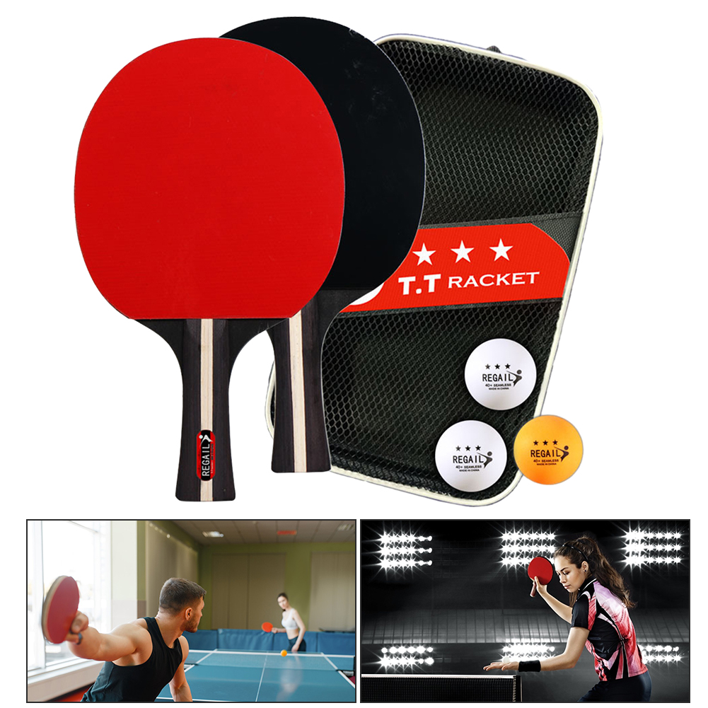 卓球ラケット,バッグ付き,ピンポンラケット,2ラケット,3ボ - Table Tennis Olympics のレビューと価格