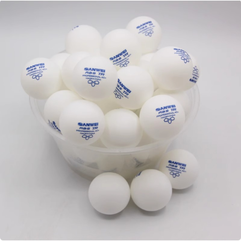 100個入り サンウェイ新素材プラスチック卓球ボール ピンポ - Table Tennis Olympics のレビューと価格