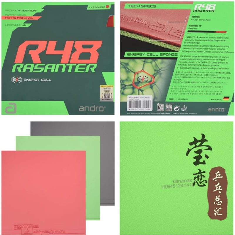 アンドロ・ラサンター R45 47 50 C45 48 卓球 - Table Tennis Racket のレビューと価格