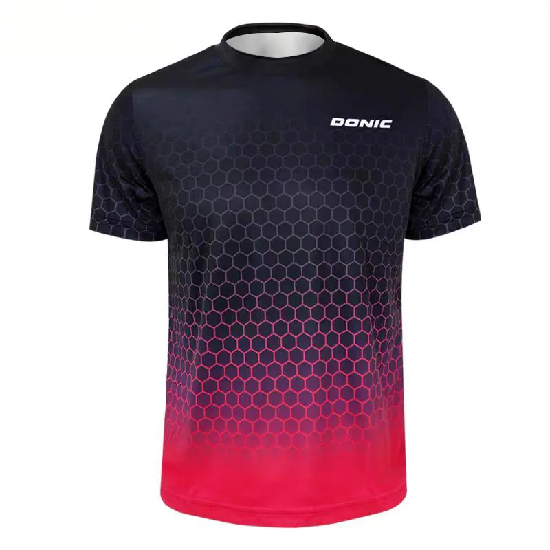 メンズ新作卓球Tシャツ、3Dプリント入り、夏用通気性バドミン - Table Tennis China のレビューと価格