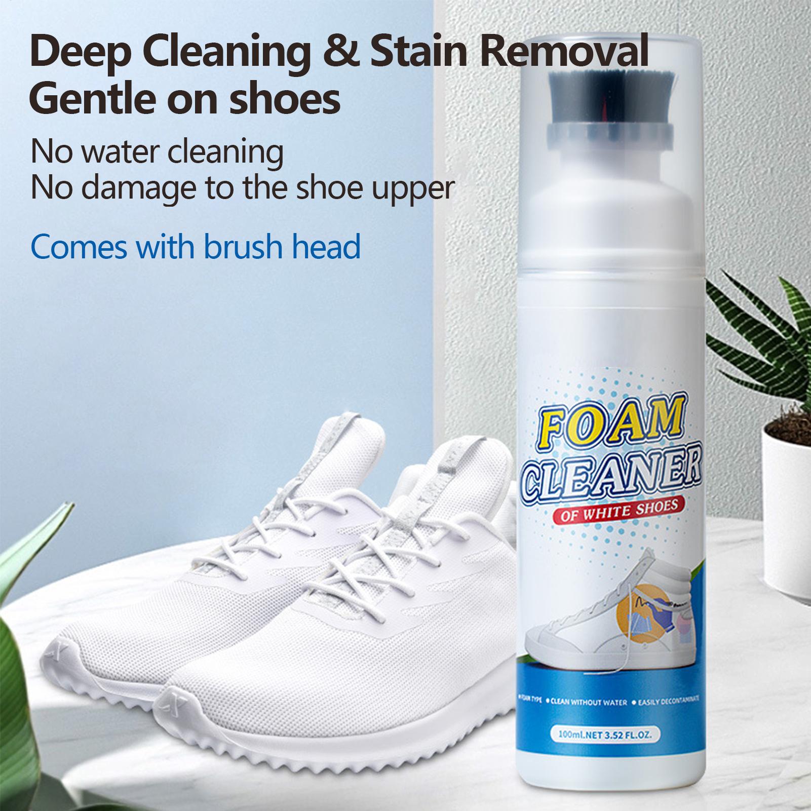 100ml スニーカークリーナー フォームクリーナー 白い靴 - Rubber Cleaner Foam のレビューと価格