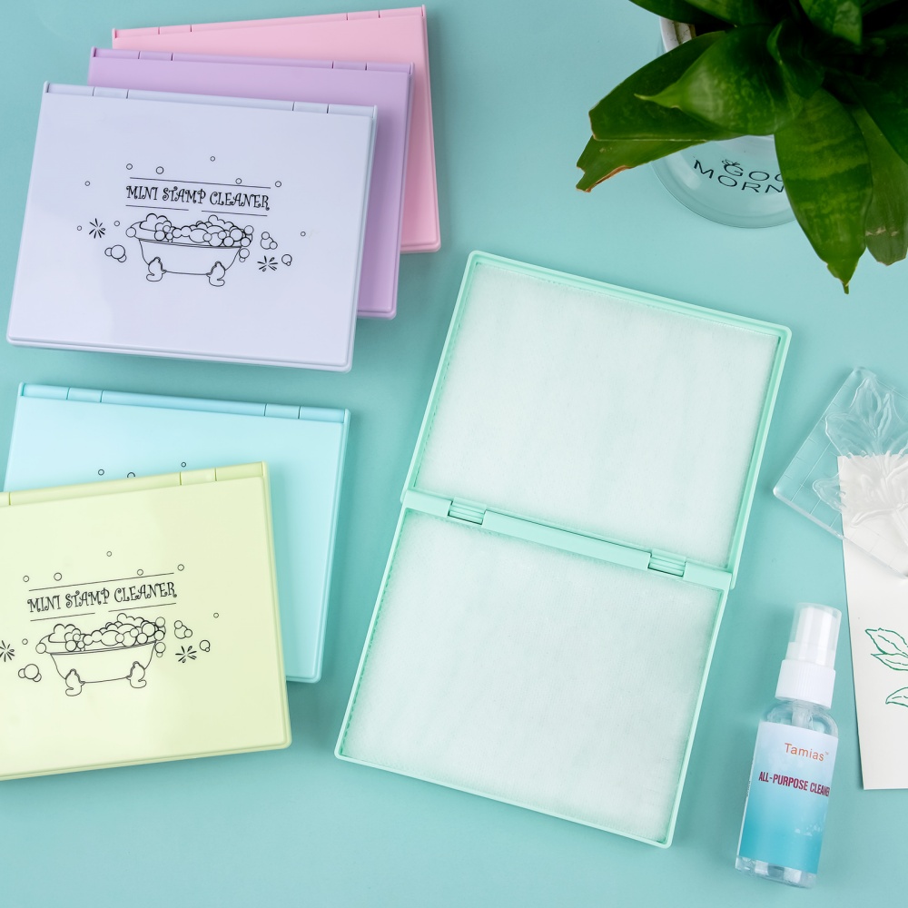 1pc 再利用可能なスタンプスクラバー ゴム/粘着/フォーム - Rubber Cleaner Foam のレビューと価格