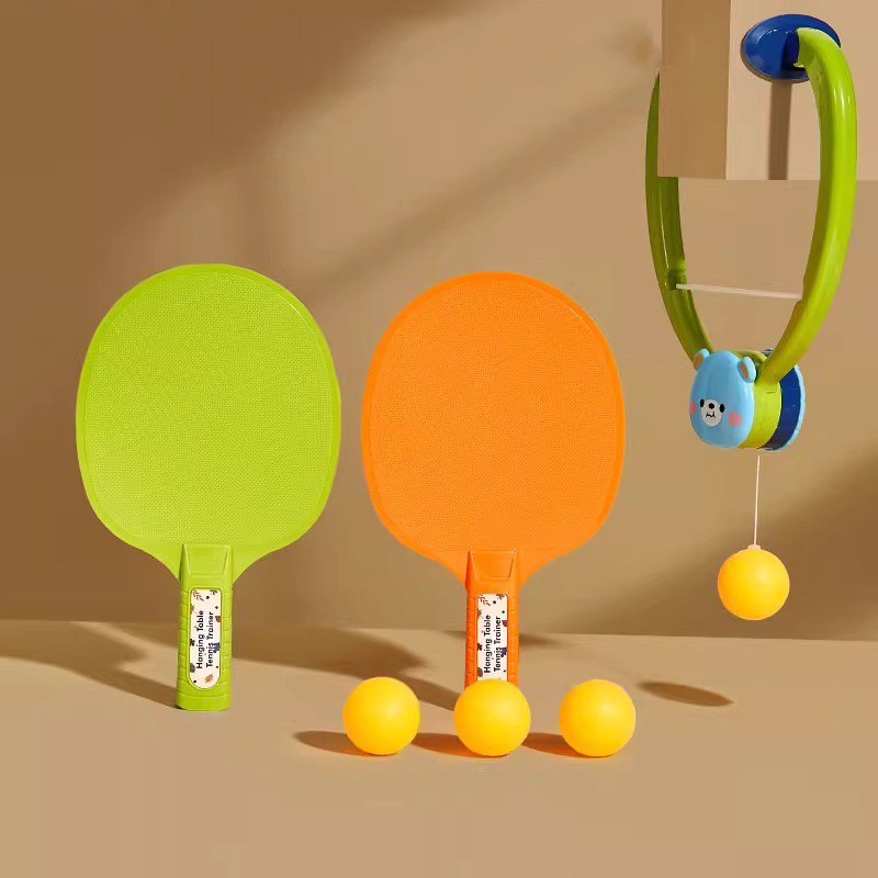 屋内吊り下げ式卓球トレーナー ポータブルセット 子供用ポータ - Table Tennis Illustration のレビューと価格