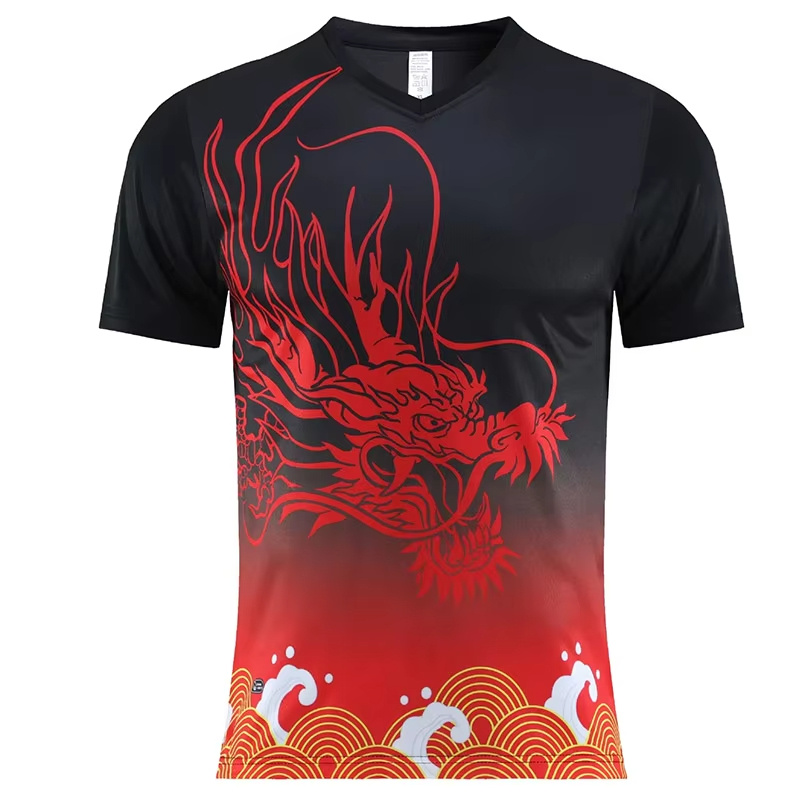 男性と女性のための速乾性卓球Tシャツ,半袖トレーニングトップ - Table Tennis Usa Team のレビューと価格