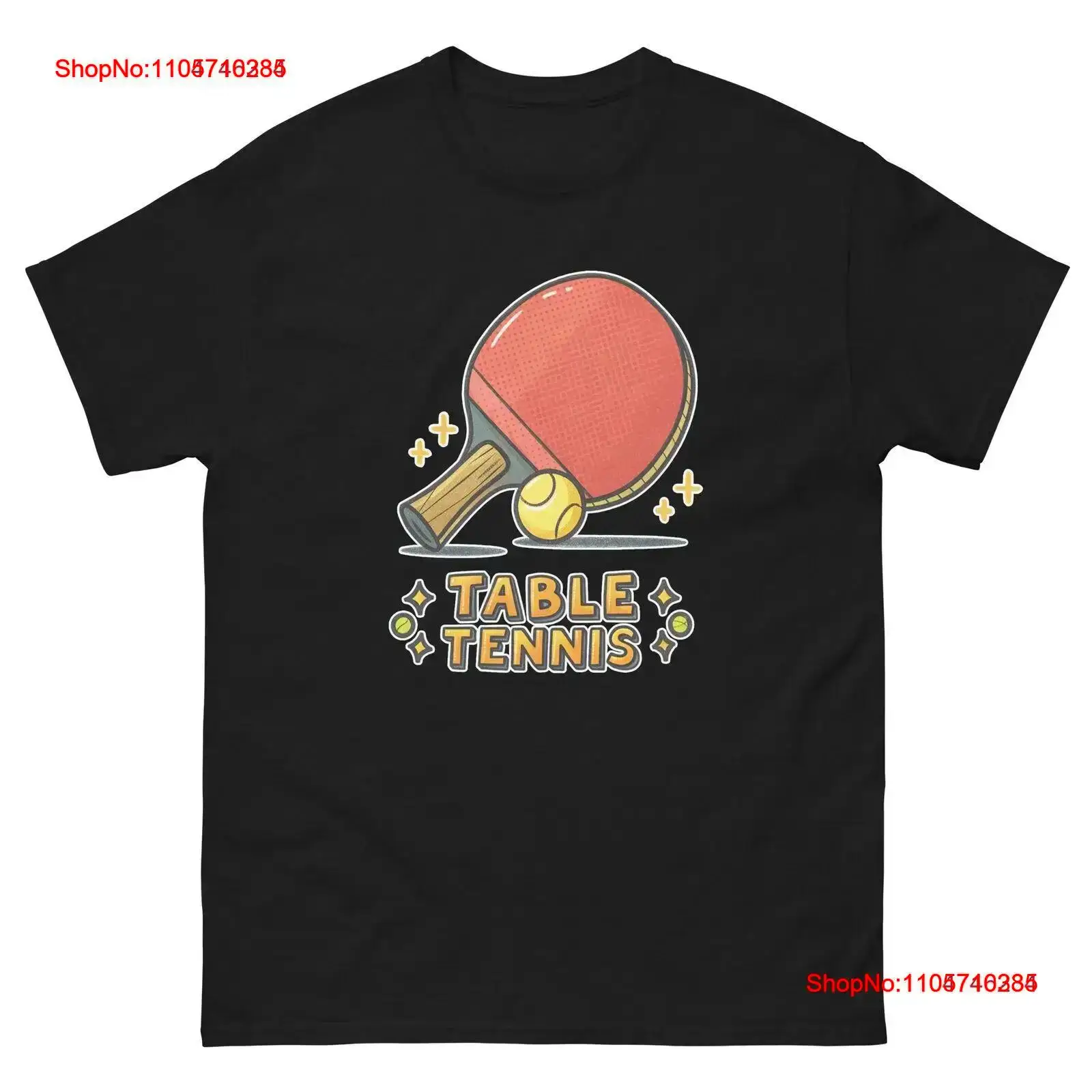 卓球 スポーツ スポーツアクティビティ ゲーム Tシャツ ヴ - Table Tennis Graphics のレビューと価格
