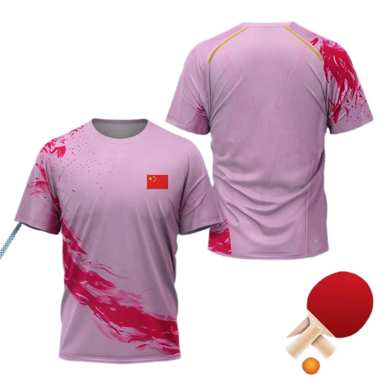 中国ドラゴン卓球グラフィック Tシャツ男性用衣類ファッション - Table Tennis Graphics のレビューと価格