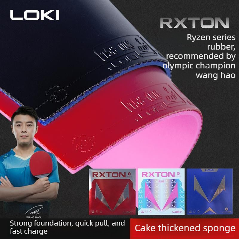 オリジナル LOKI RXTON 1 卓球ラバー粘着ラバーオ - Table Tennis Spin のレビューと価格