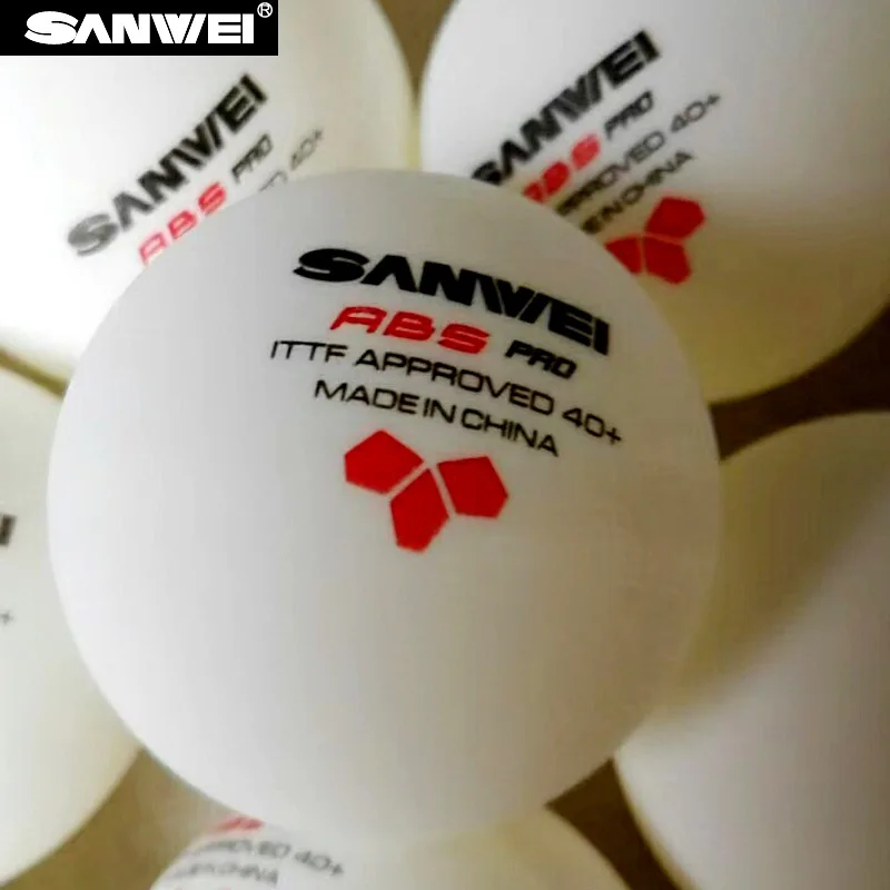 SANWEI-ABSプロ卓球ボール、ittf承認済み、競技ト - Table Tennis Pro のレビューと価格