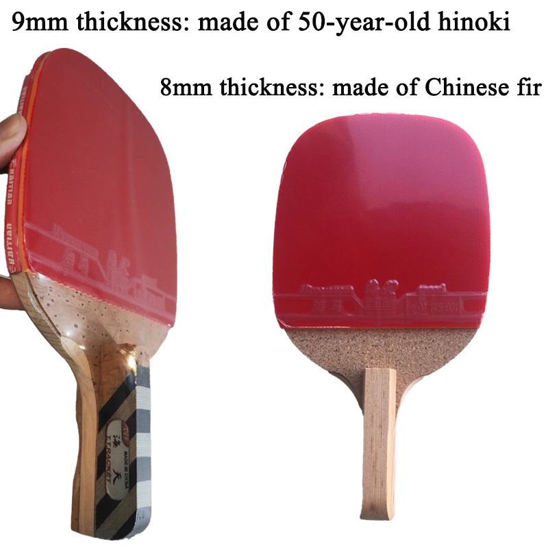 ハイチ産日本製ペンホールド卓球ブレード8mm/9mm中国産モ - Table Tennis In Japanese のレビューと価格