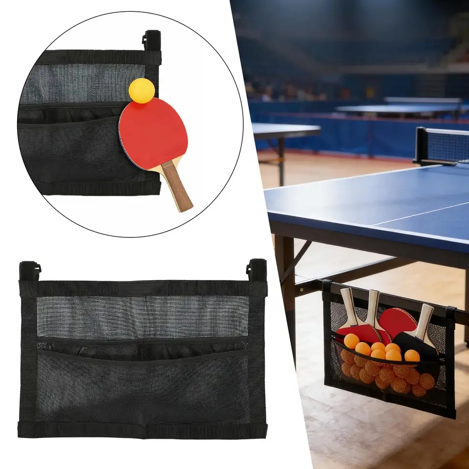 新しいメッシュ卓球ボールホルダー大容量バッグ卓球ボールオーガ - Table Tennis Net のレビューと価格